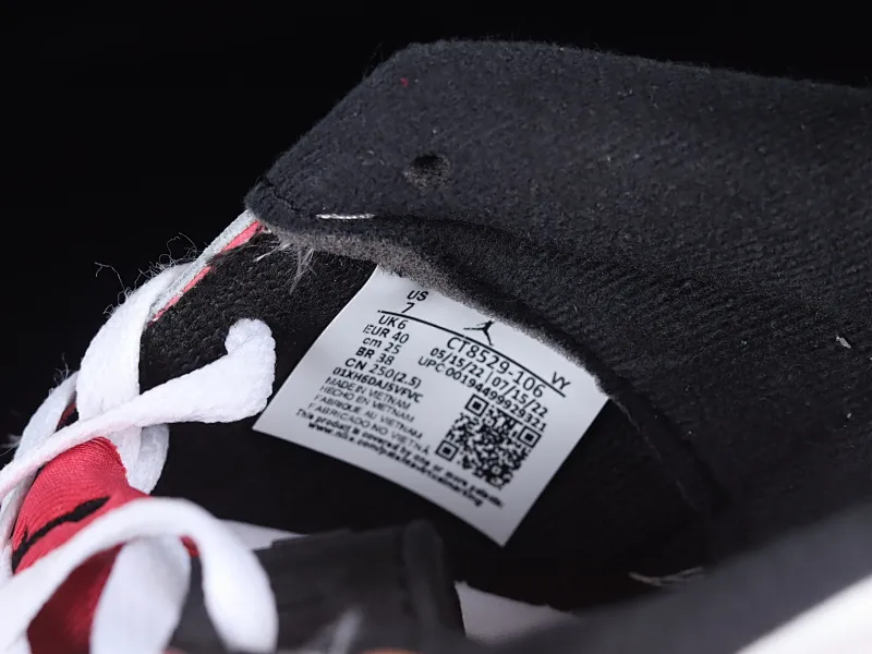 All Categories Air Jordan Jordan Series Basketball Shoes Air Jordan 6 Air Jordan 6 Retro "Carmine" AJ6 Joe 6 Rouge White Red Low-top Basketball Shoes CT8529-106